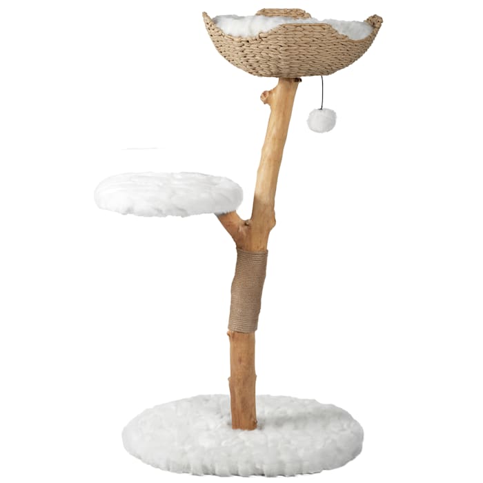 Mau Lifestyle White Uni Cat Tree, 43" H