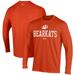 Men's Under Armour Orange Sam Houston State Bearkats Performance Long Sleeve T-Shirt