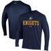 Men's Under Armour Navy Carleton Knights Performance Long Sleeve T-Shirt