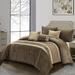 Willa Arlo™ Interiors Raines Microfiber 6 Piece Comforter Set Polyester/Polyfill/Microfiber in Gray | Queen Comforter + 5 Additional Pieces | Wayfair