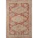 Brown/Green 30 x 0.25 in Area Rug - Joss & Main Tide Oriental Gold/Brick Area Rug Polyester | 30 W x 0.25 D in | Wayfair