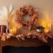 Primrue 70' Autumn Breeze Garland Orange Silk | 7 H x 70 W x 7 D in | Wayfair 591B040C78BB48FD8C070678D129D2BD