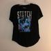 Disney Shirts & Tops | Disney Stitch T Shirt | Color: Black | Size: Mg