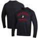 Men's Under Armour Black Northeastern Huskies All Day Fleece Pullover Sweatshirt