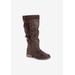 Women's Bianca Water Resistant Knee High Boot by MUK LUKS in Brown (Size 6 M)