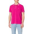 GANT Men's D2 Sunfaded Pique SS Rugger Polo Shirt, Cabaret Pink, M