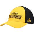 Men's adidas Gold Boston Bruins Locker Room Adjustable Hat