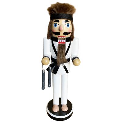 14 inch Kung Fu Nutcracker - white