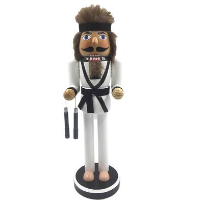 14 inch Kung Fu Nutcracker - white