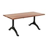 Timbergirl Phoebe Live edge Acacia Wood Dining Table 71"