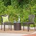 Ashton Outdoor 3-Piece Wicker Stacking Chair Chat Set by Christopher Knight Home