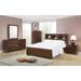 Emory Cappuccino 4-piece Storage Bedroom Set