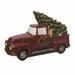 Transpac Resin Multicolor Christmas Light Up Truck