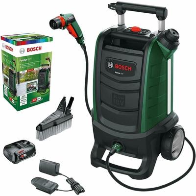 Bosch - Akku Outdoor Reiniger Fontus 18V (1 Akku, 18 Volt System, 4 Zubehörteile)