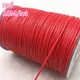 Cordon en coton ciré rouge 10 mètres 1mm pour fabrication de Bracelet shamballa
