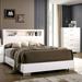 Furniture of America Champs Contemporary Solid Wood 2-Piece Storage Panel Bed and Tall Dresser Set