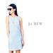 J. Crew Dresses | J Crew Seersucker Eyelet Shift Dress Neck Tie | Color: Blue/White | Size: 2