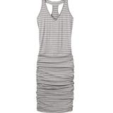 Athleta Dresses | Athleta Striped Racerback Dress | Color: Gray | Size: M