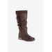 Women's Bianca Water Resistant Knee High Boot by MUK LUKS in Brown (Size 10 M)