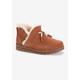 Women's Ziggy Sunset Blvd. Water Resistant Bootie by MUK LUKS in Cognac (Size 6 1/2 M)