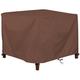 Garden Furniture Cover,140x130x95cm Rectangular Garden Table Cover,Outdoor Rattan Patio Furniture Covers,Waterproof,Windproof,Anti-UV,Heavy Duty Rip Proof 420D Oxford Fabric Patio Set Cover,Brown