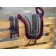 Countrypride BAREBACK PAD RIDING PAD FOR PONY AND MINI HORSES WITH GIRTH SIZE FULL-SHETLAND BURGUNDY (Shetland)