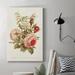 Gracie Oaks Antique Floral Bouquet III - Print Canvas, Solid Wood in Black/Blue/Green | 27 H x 18 W x 1 D in | Wayfair