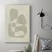 Orren Ellis Soft Shape II Premium Gallery Wrapped Canvas - Ready To Hang Canvas, Solid Wood in White | 36 H x 24 W x 1 D in | Wayfair