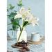 Primrue Lilies Vase | 10 H x 2.5 W x 2.5 D in | Wayfair AC7DF3D9BC7F4ECEB53FCB96A610EFF7