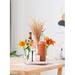 Primrue Lilies Vase in Orange/Yellow | 7 H x 1.5 W x 1.5 D in | Wayfair 18CCD97B383B4C1798CE3541389C8385