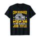 CRM Manager Job Title - Funny CRM Director CEO T-Shirt