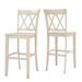 Eleanor X Back Bar Height Chairs (Set of 2) by iNSPIRE Q Classic