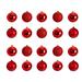 Holiday Christmas 20 Count 3" Shatterproof Ornament Set - 3