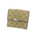 Gucci Bags | Authentic Gucci Wallet Purse Folding Wallet Gg Beige Brown Woman | Color: Brown/Silver | Size: Width: About 12 Cm Height: About 11 Cm