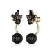 Kate Spade Jewelry | Kate Spade Dainty Sparklers Earrings Black / Gold | Color: Black/Gold | Size: Os