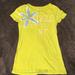 American Eagle Outfitters Tops | American Eagle Womens Small Graphic T-Shirt Small | Color: Blue/Yellow | Size: S