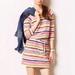 Anthropologie Dresses | Anthropologie Saturday Sunday Terry Stripe Dress | Color: Green/Pink | Size: Xs