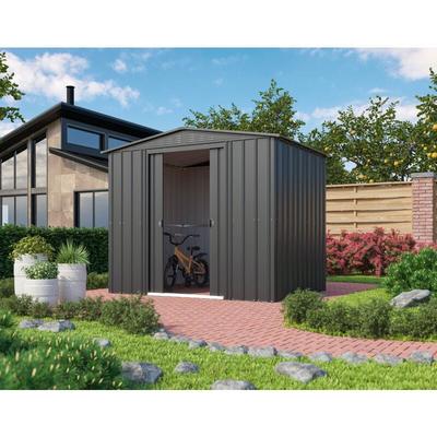 Globel Industries - Gerätehaus Gartenmanager Dream 86 anthrazit 4,53 m² ohne Schleppdach