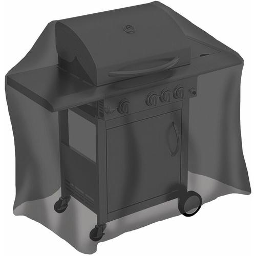 Tepro – Universal Schutzhülle Abdeckhaube für Gasgrill Abdeckplane mittel, schwarz