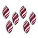 The Holiday Aisle® 6 Piece Solid Ball Ornament Set Plastic in Red/Black | Wayfair 200116A572AB492CABF092F1E6A2BC03
