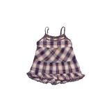 Justice Dress - Shirtdress: Purple Plaid Skirts & Dresses - Kids Girl's Size 10