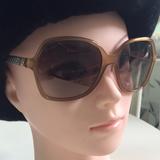 Gucci Accessories | Gucci Sunglasses | Color: Cream/White | Size: Os