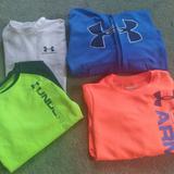 Under Armour Shirts & Tops | Boys Under Armour Bundle!! Deal! | Color: Brown/Red | Size: Boy's Size 5 & 6