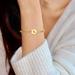 Free People Jewelry | 18k Gold Link Bracelet | Color: Gold | Size: Os