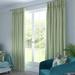 McalisterTextiles Solid Room Darkening Grommet Curtain Panels (DSQ is Set to 2) Polyester/Cotton Blend in Gray/Green/Blue | 90 H in | Wayfair