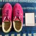 Coach Shoes | Coach Sneakers | Fuschia Nikki Tennis Shoes 5.5m | Color: Green/Pink | Size: 5.5