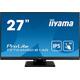 iiyama ProLite T2754MSC-B1AG 68,6cm 27" IPS LED-Monitor Full-HD 10 Punkt Multitouch kapazitiv VGA HDMI USB 3.0 AntiGlare-Beschichtung Höhenverstellung schwarz