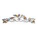Multi Colored Metal Traditional Floral Wall Decor by Quinn Living in Multi