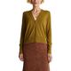 ESPRIT Collection Women's 080eo1i309 Cardigan Sweater, Green (360/Olive), X-Large