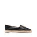 Logo-plaque Espadrilles - Black - Tory Burch Flats